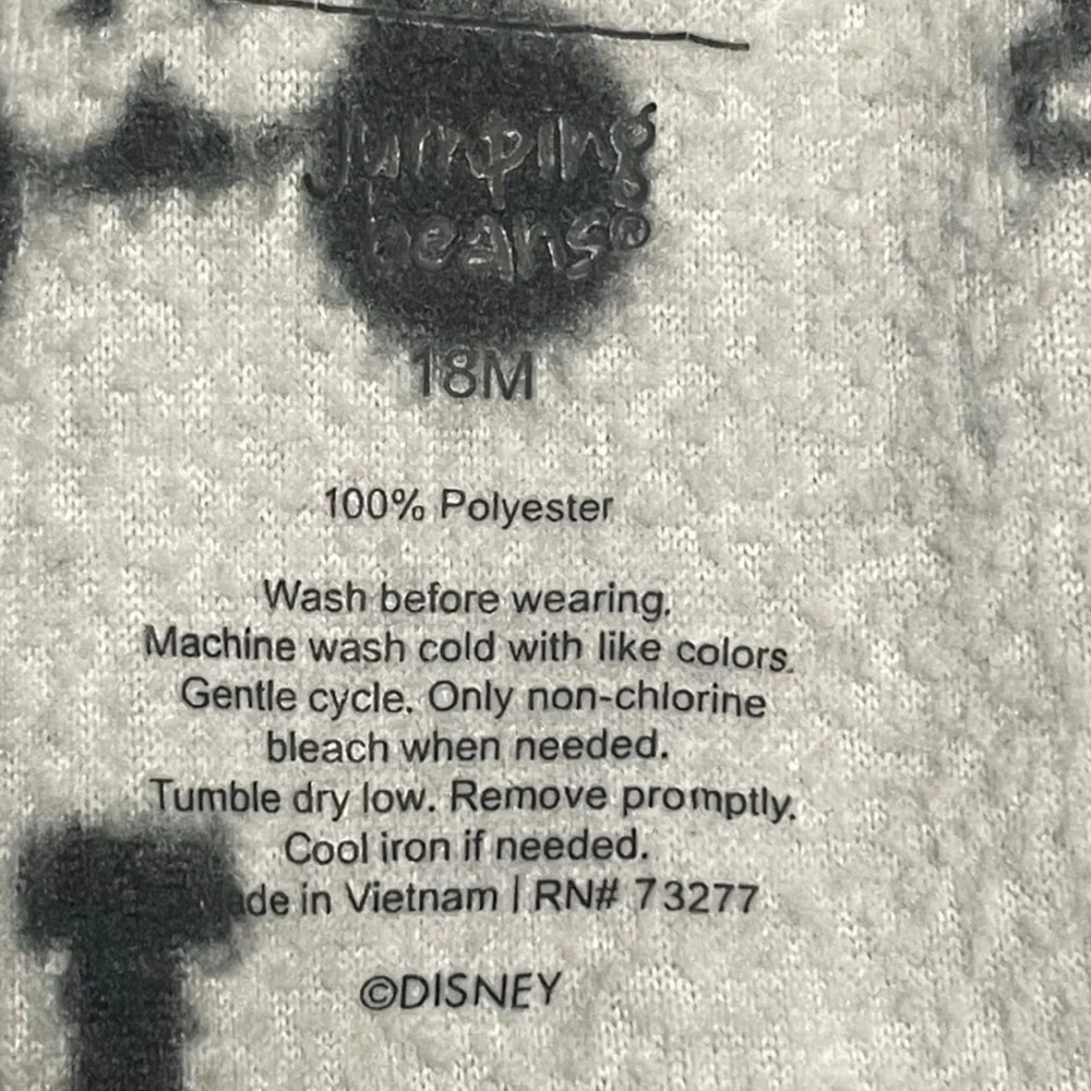 Disney Kids Boys Black and Gray Mickey Mouse Fleece  Sweatshirt